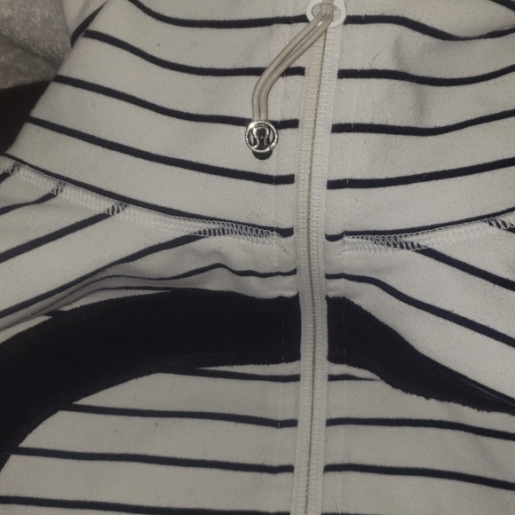 Lululemon Striped Zip-Up Hoodie - Picture 3 of 4